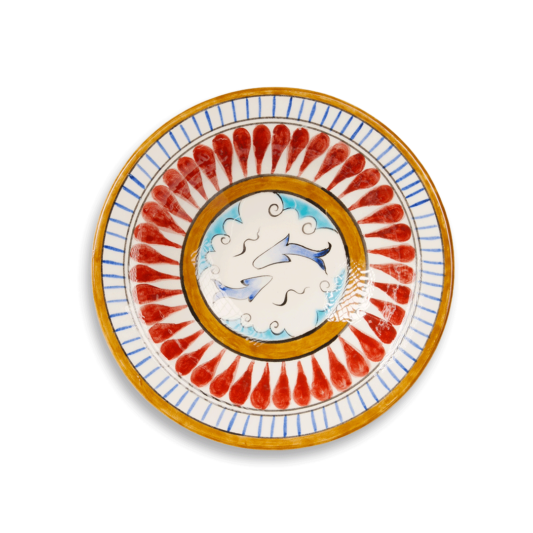 Milet Bowl - Red Fish