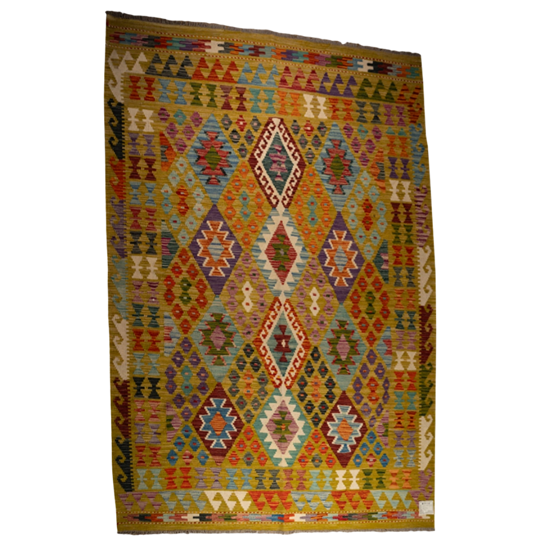 Ushak Kilim - Pistachio