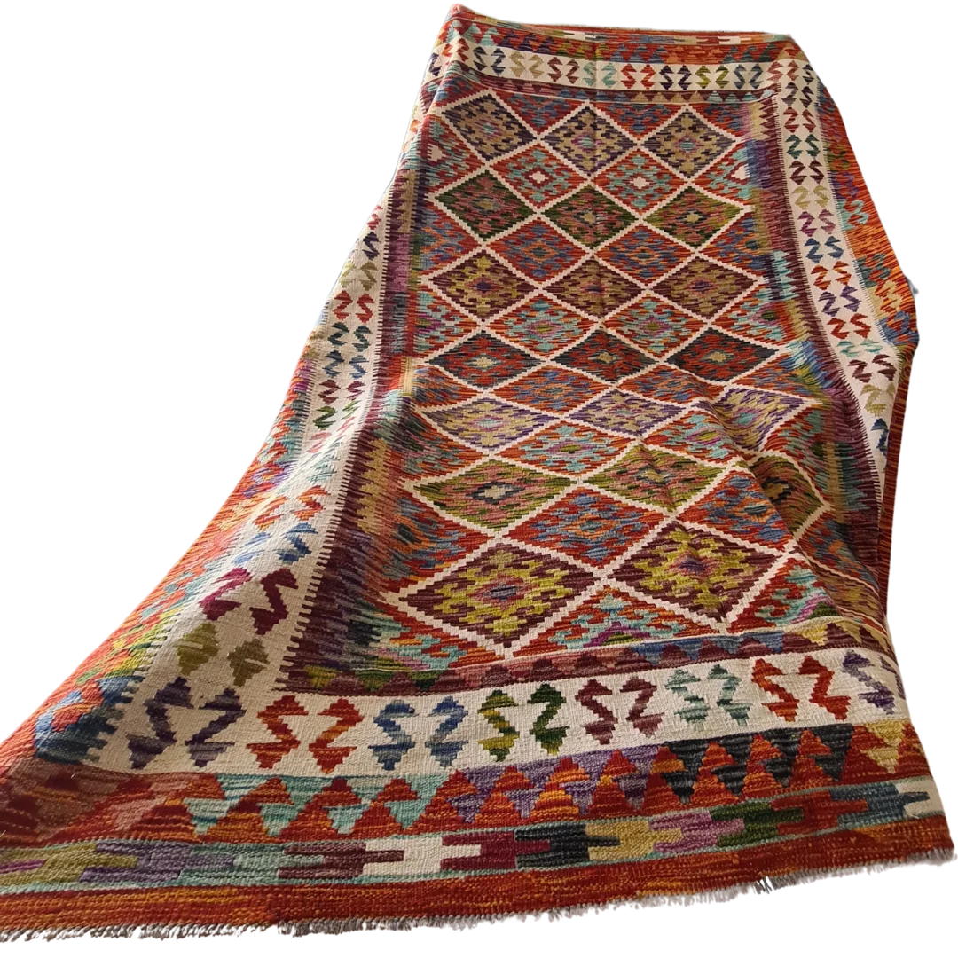 Ushak Kilim - Red