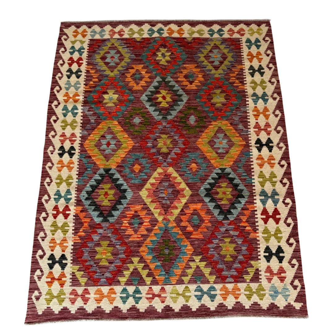 Ushak Kilim - Vintage Plum