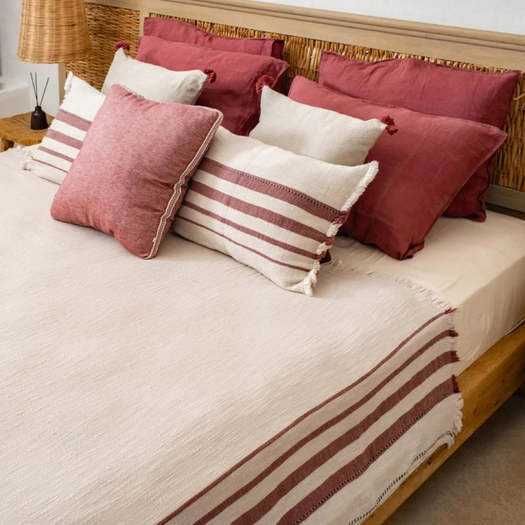 Lotto Linen Bedspread / Pique