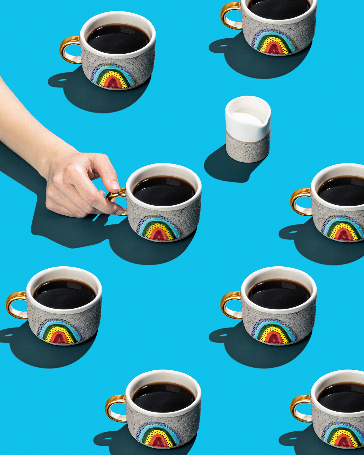 Coffee Cup | Rainbow 6.76 oz