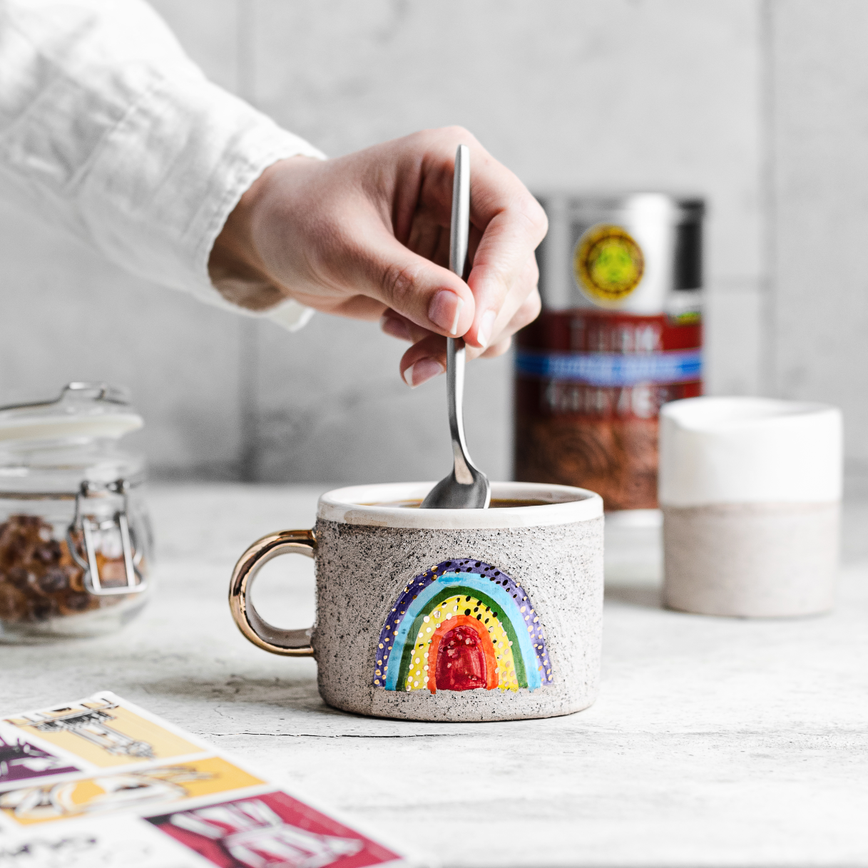 Coffee Cup | Rainbow 6.76 oz