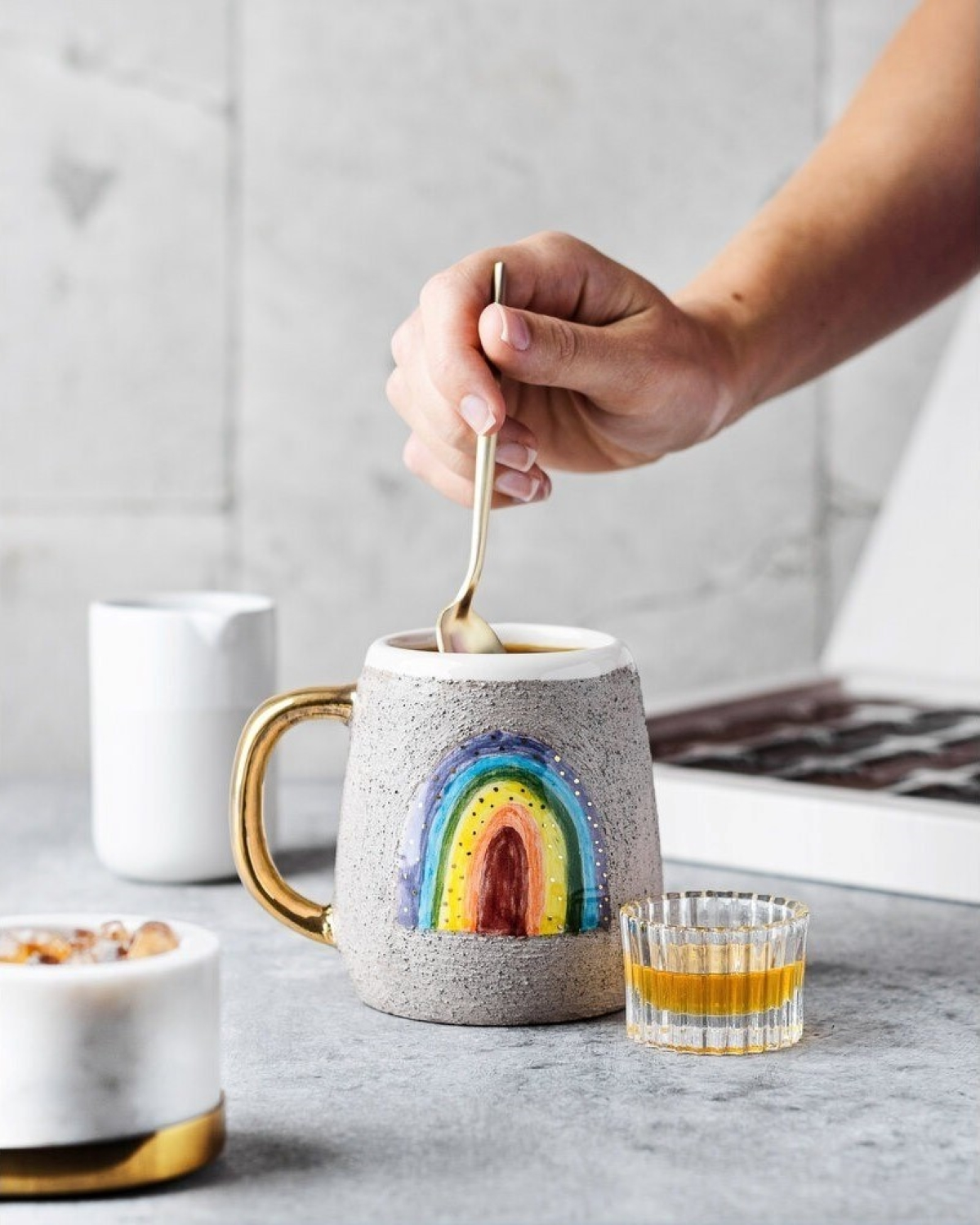 Coffee Cup | Rainbow 11.83 oz