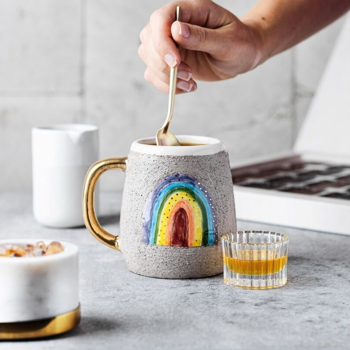 Coffee Cup | Rainbow 11.83 oz