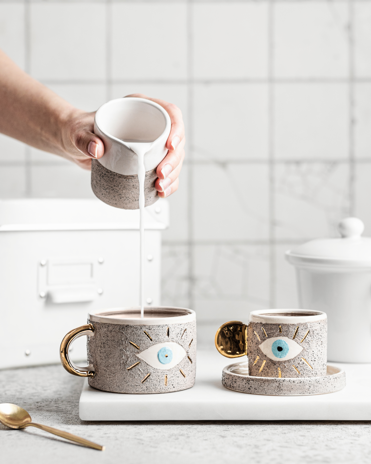 Coffee Cup | Evil Eye 6.76 oz.