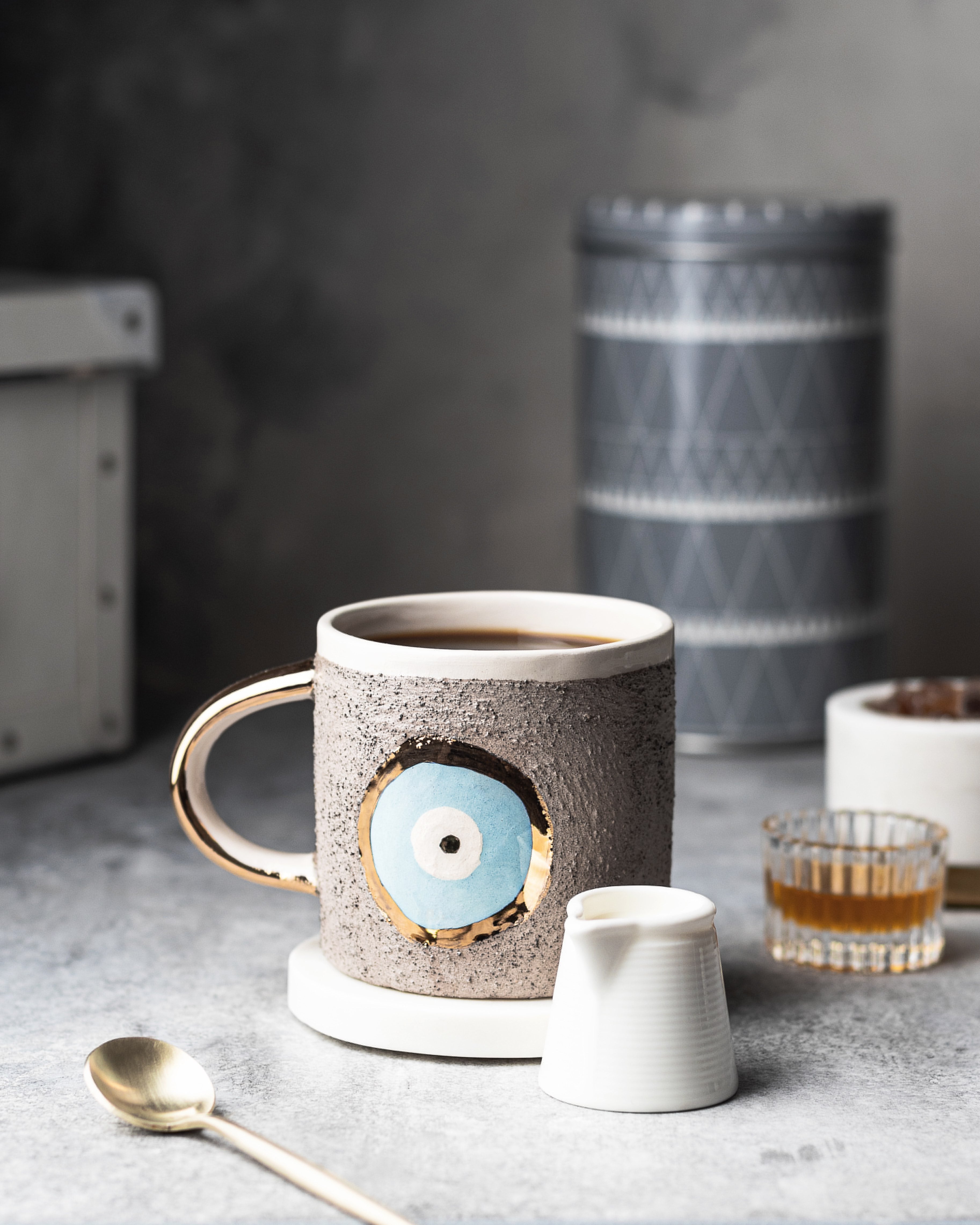 Coffee Cup | Evil Eye 11.83 oz.