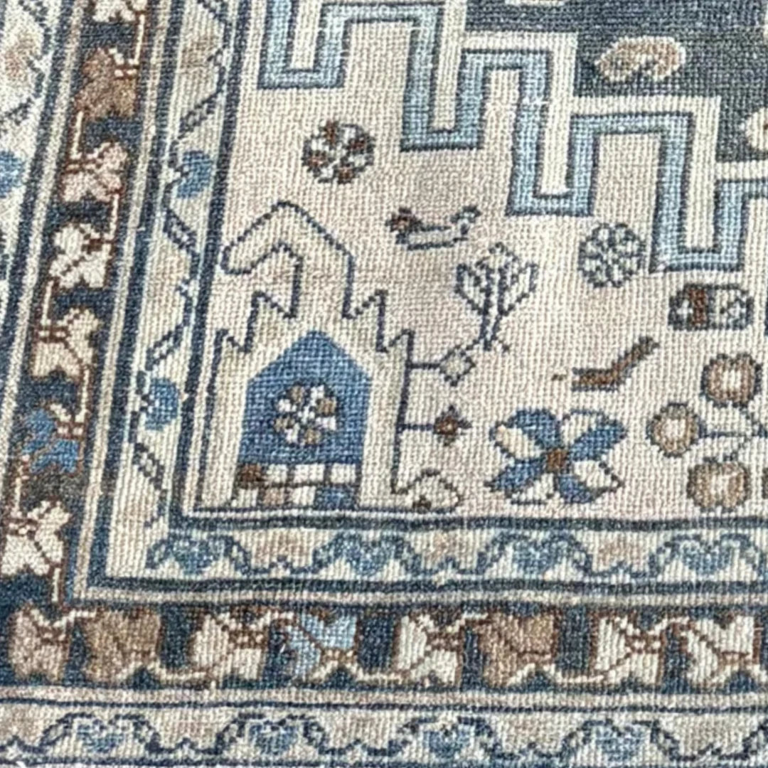 Handwoven - Anatolian Rug – 4'1" x 6'8"