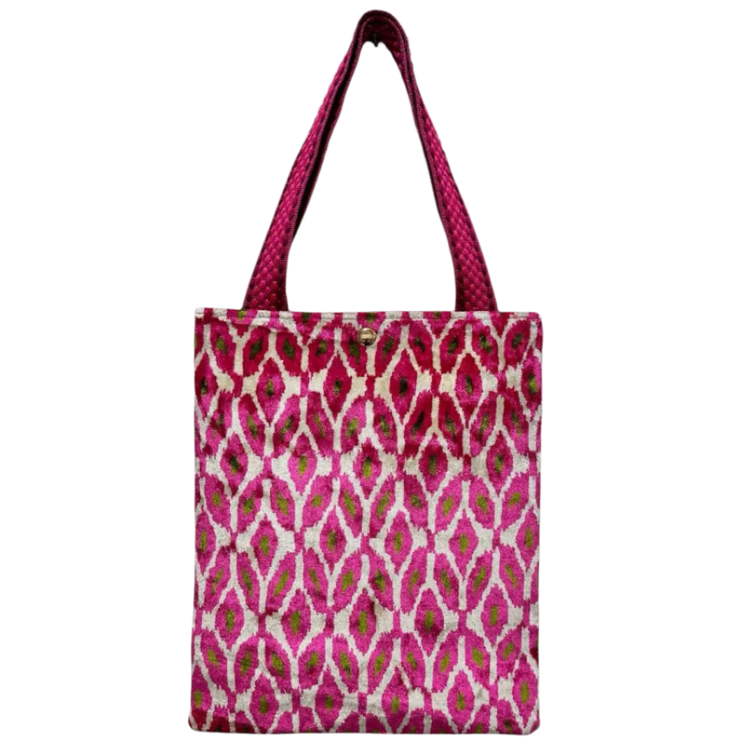 Silk Velvet Shoulder Bag