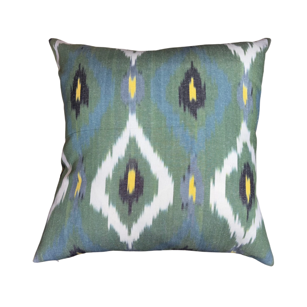 Suzani Pillow Cover | Green Tree