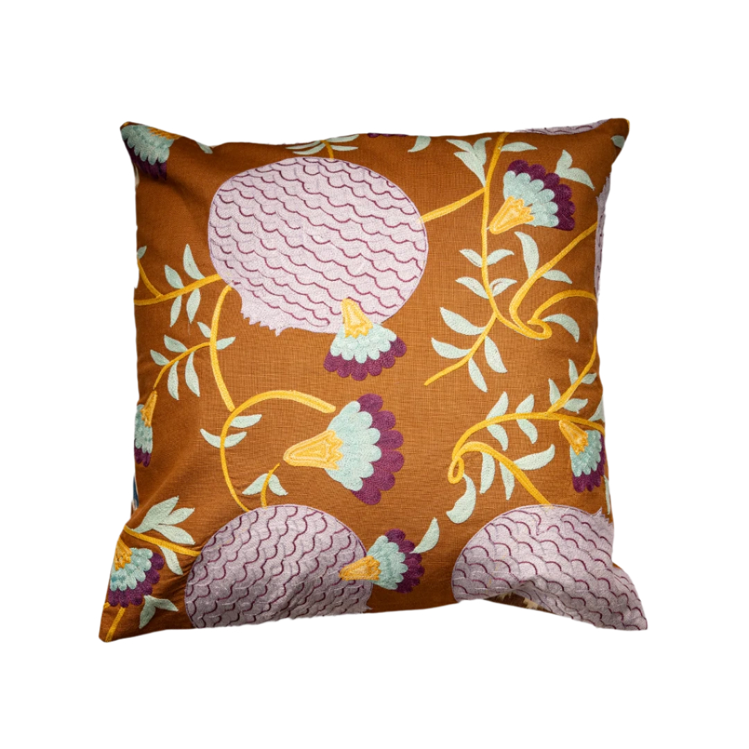 Suzani Pillow Cover | Pomegranate