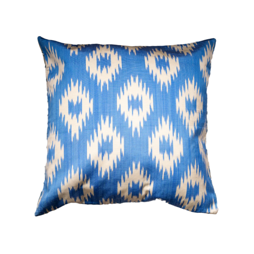 Suzani Pillow Cover | Silver Tulip