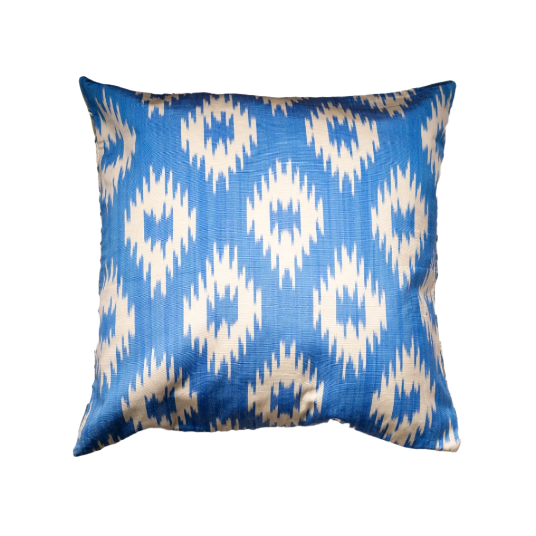 Suzani Pillow Cover | Silver Tulip