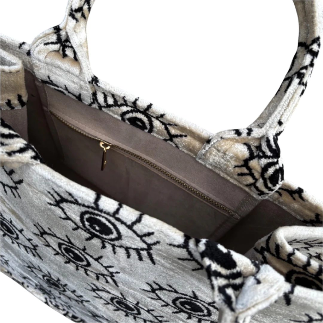 Silk Velvet Tote Bag