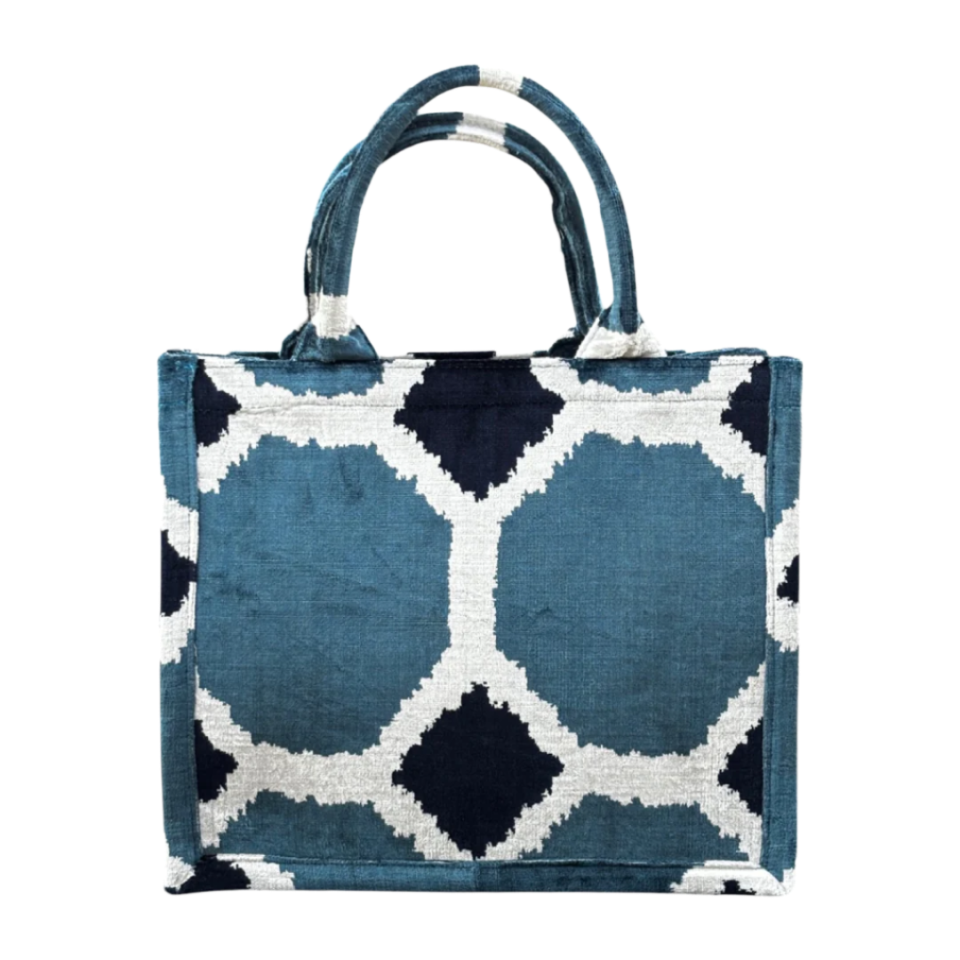 Silk Velvet Tote Bag