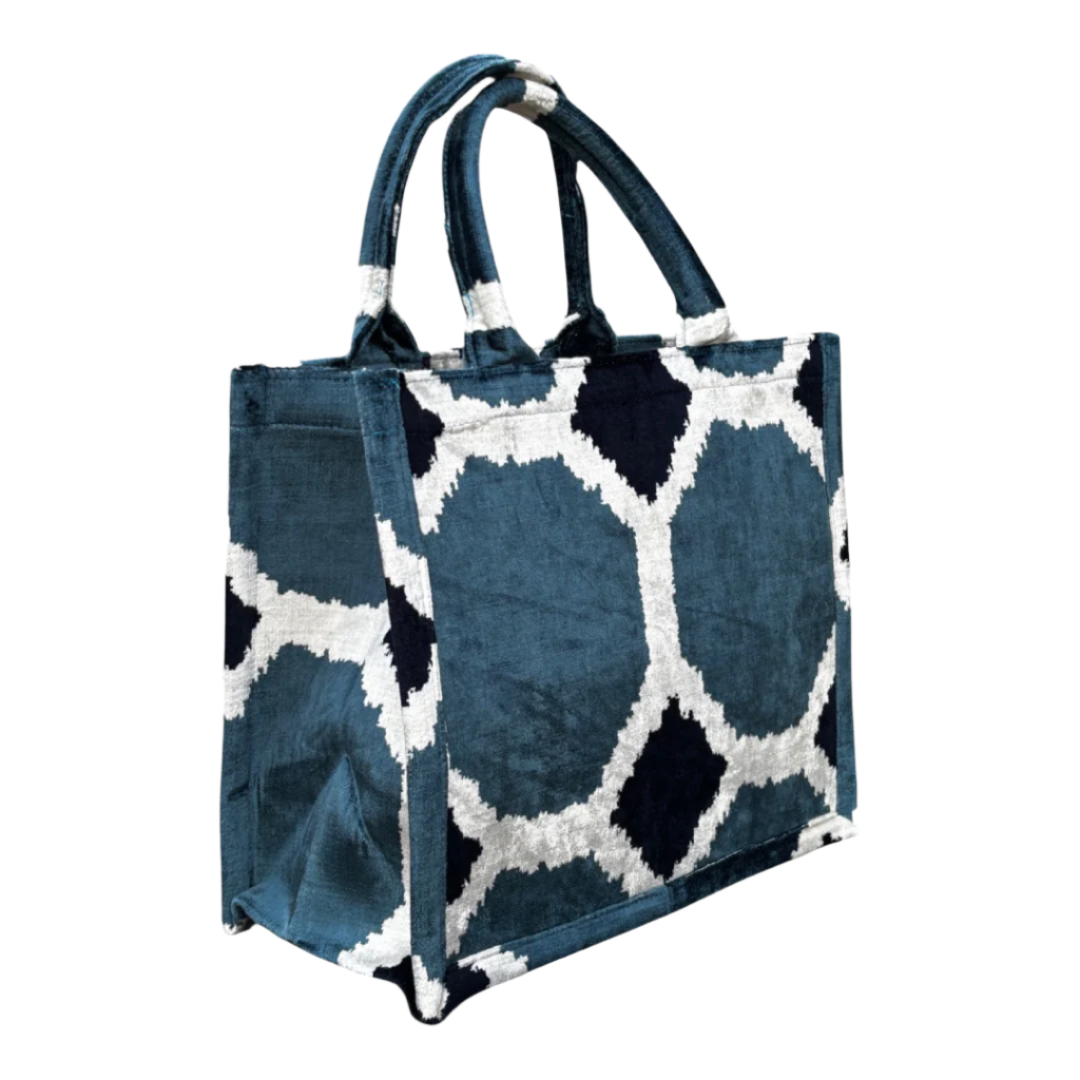 Silk Velvet Tote Bag