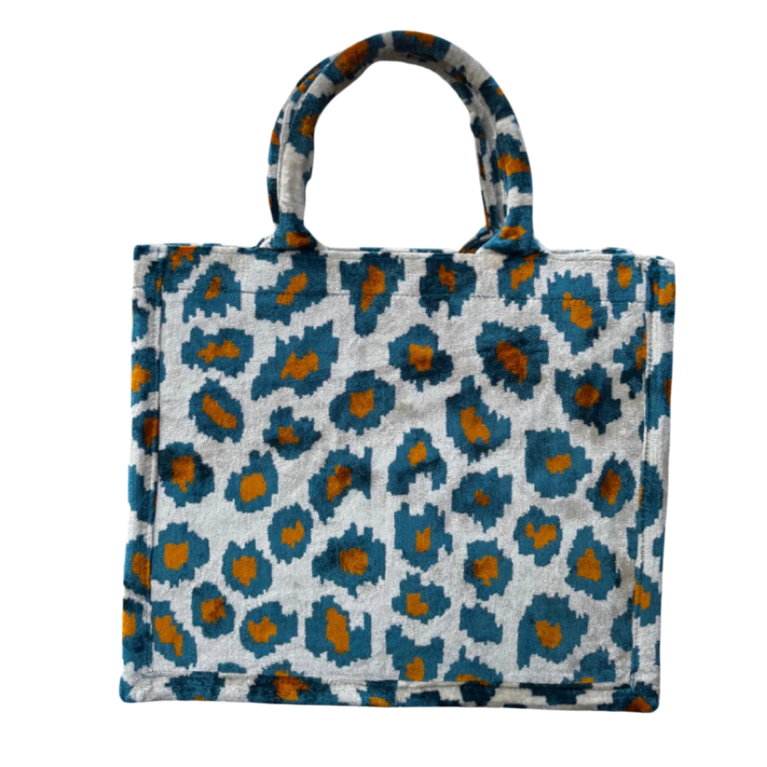 Silk Velvet Tote Bag