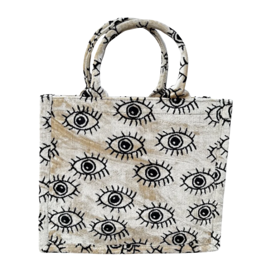 Silk Velvet Tote Bag