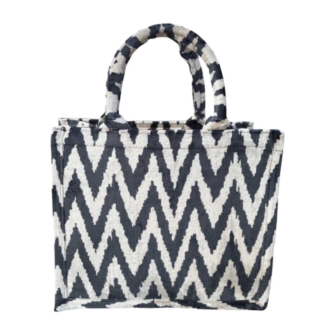 Silk Velvet Tote Bag