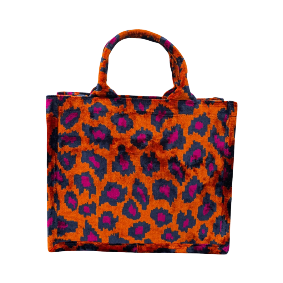 Silk Velvet Tote Bag