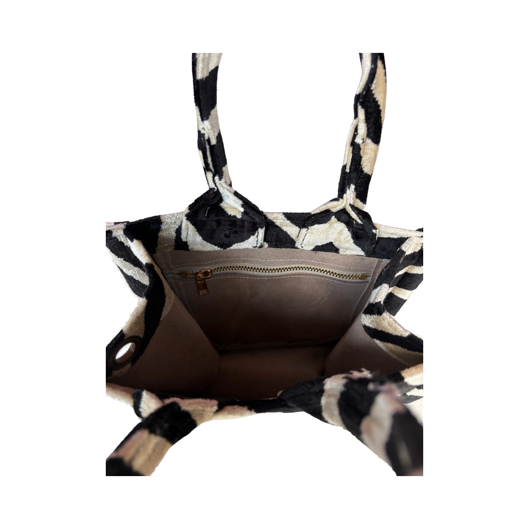 Silk Velvet Tote Bag (Small)
