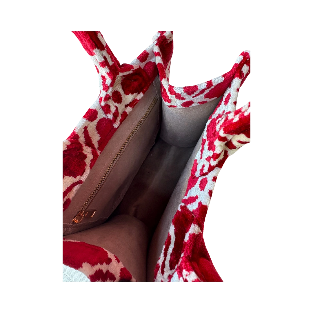 Silk Velvet Tote Bag (Small)
