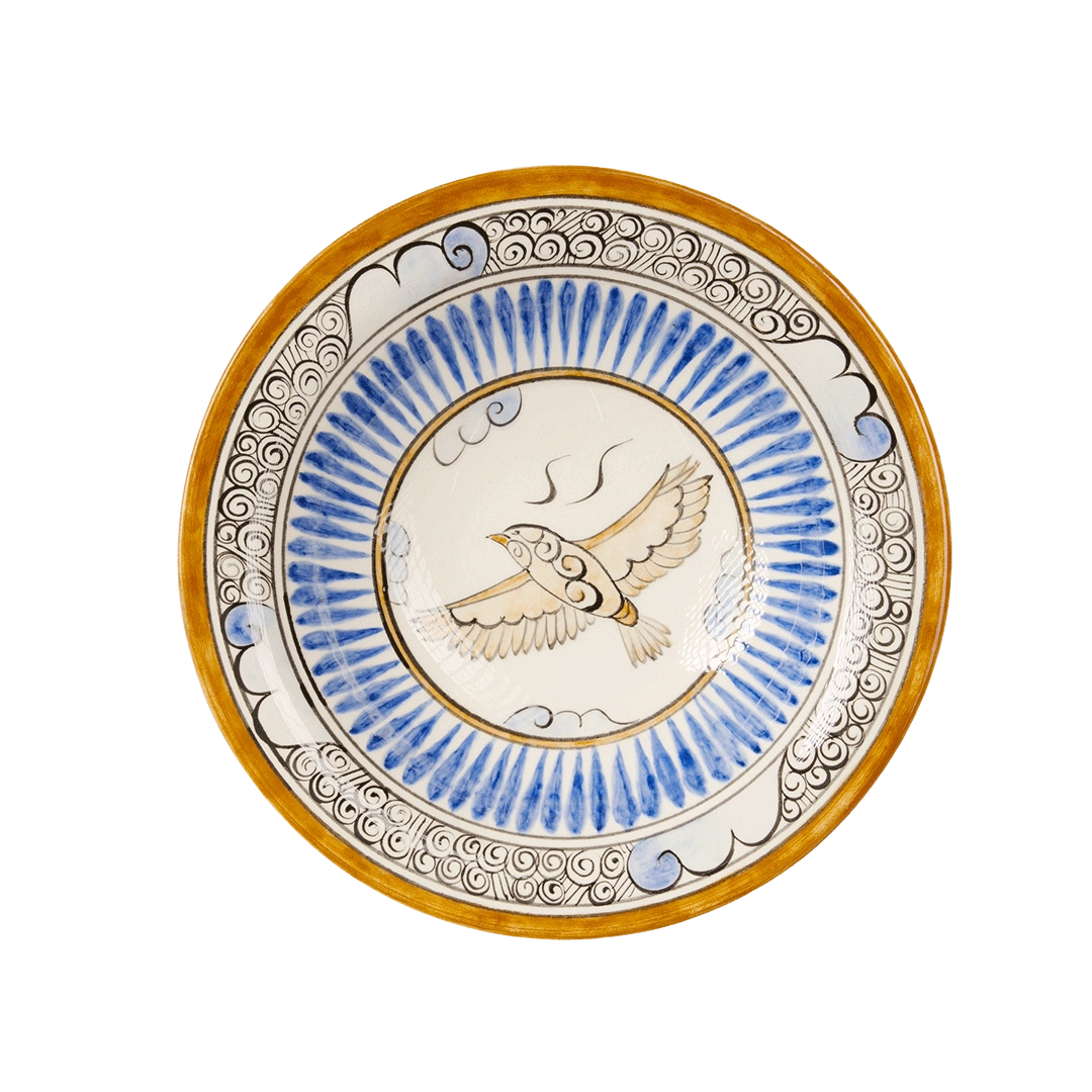 Milet Bowl - Blue Sparrow
