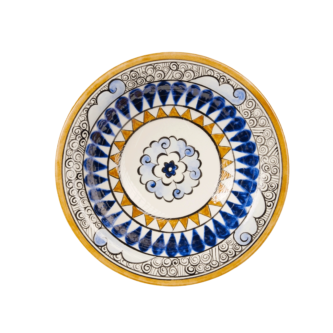 Milet Bowl - Navy Rosette