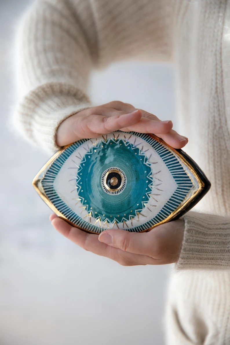 Evil Eye | Big Eye Oval | 7.8 inch