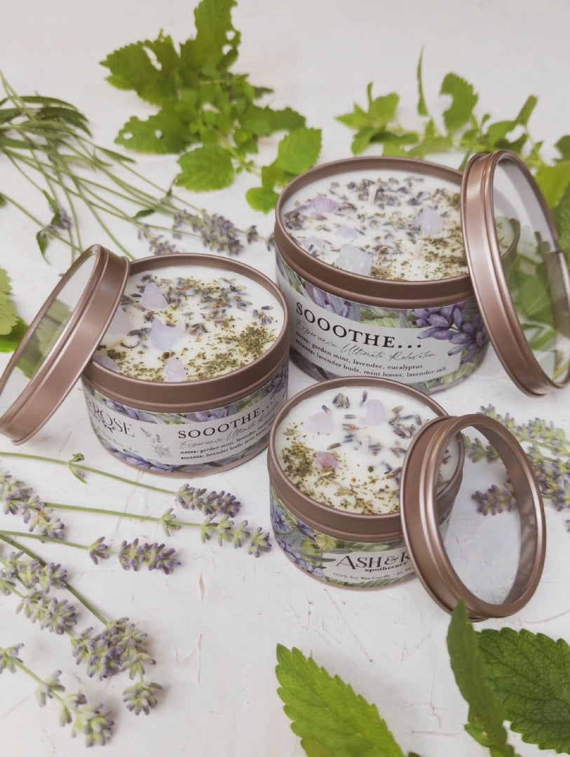 Candle - Soothe Lavender Mint Botanical
