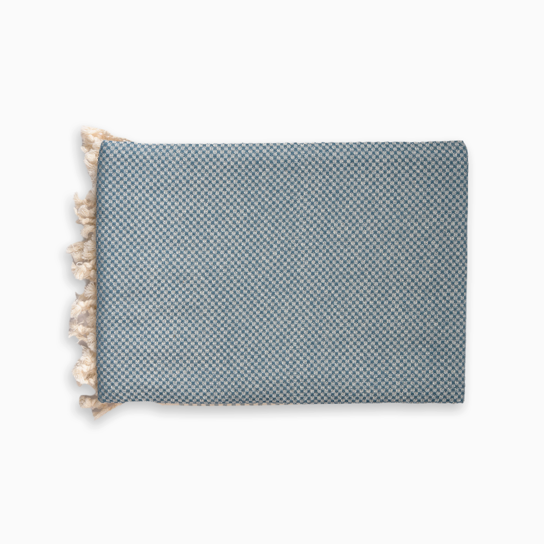 Handwoven Peshtemal Towel – Turquoise