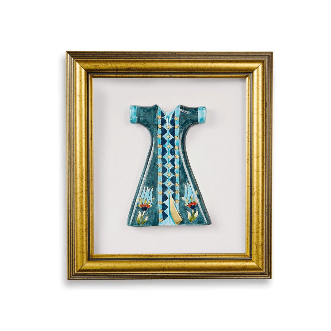 Ceramic Kaftan - Turquoise 2