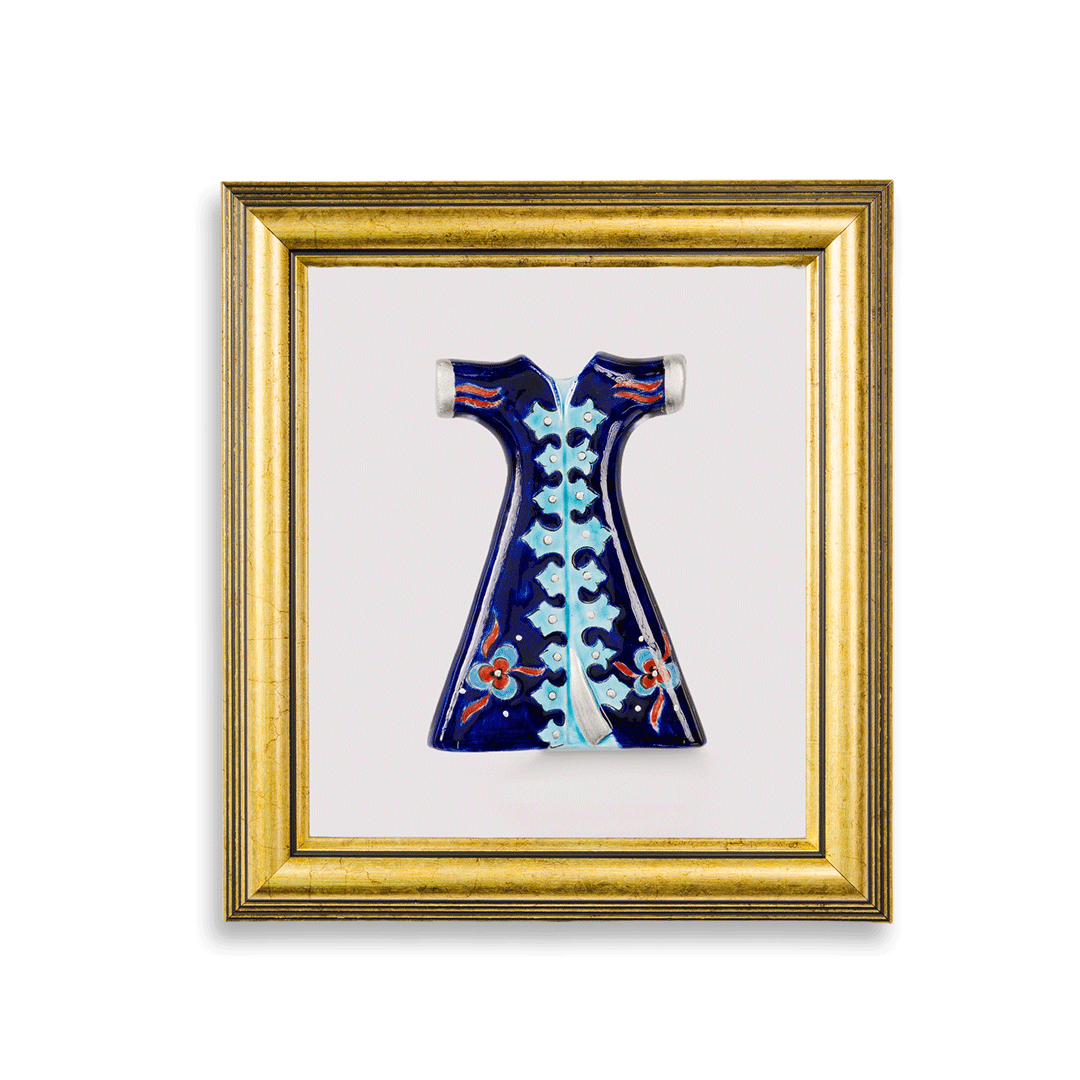 Ceramic Kaftan - Navy 3