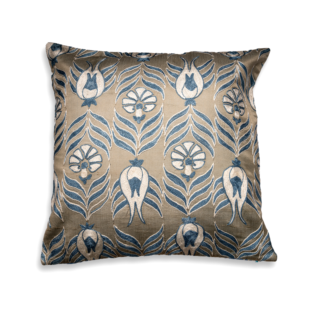 Suzani Tulip Pillow Cover