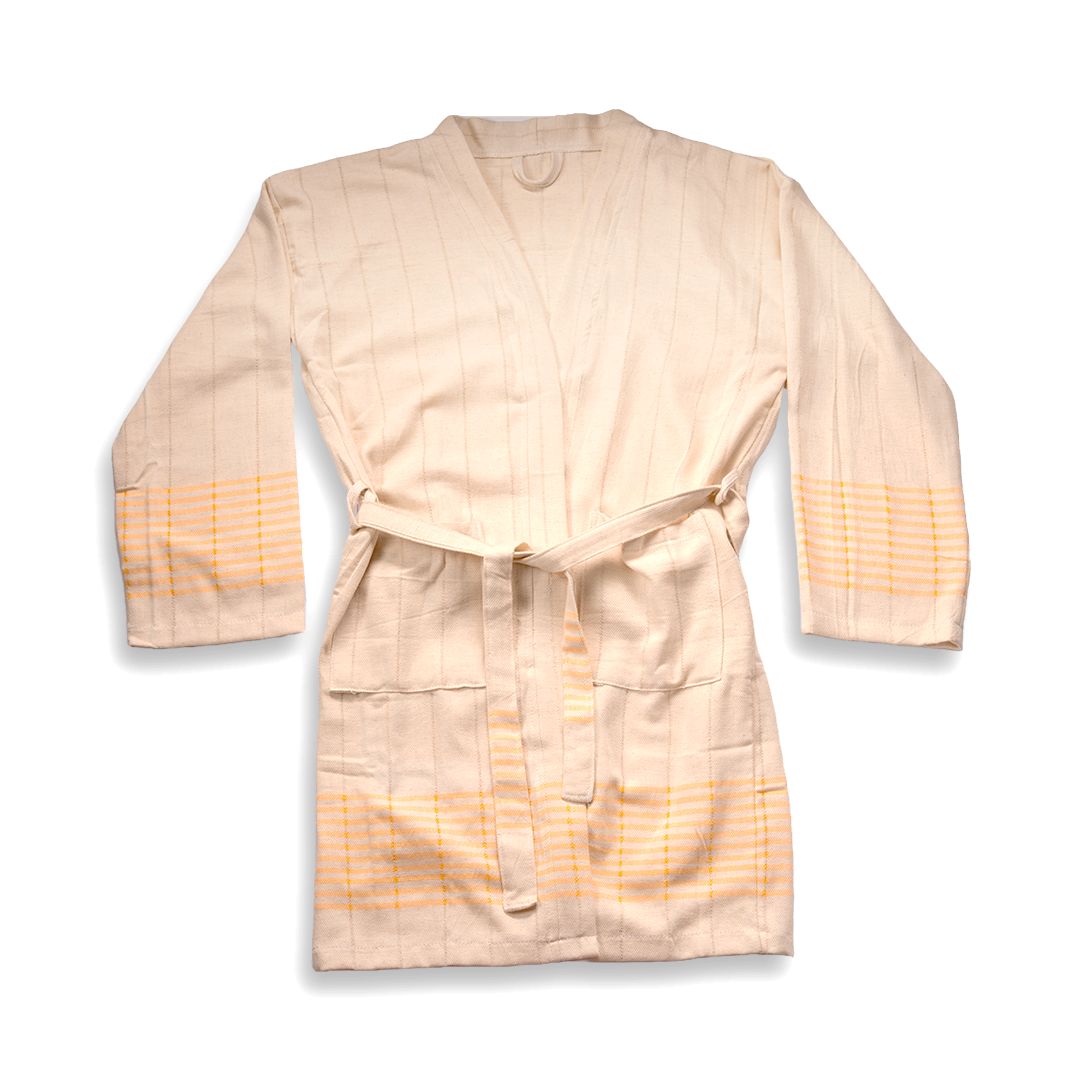 Peshtemal Bathrobe | Yellow