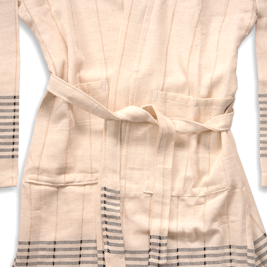 Peshtemal Bathrobe | Gray