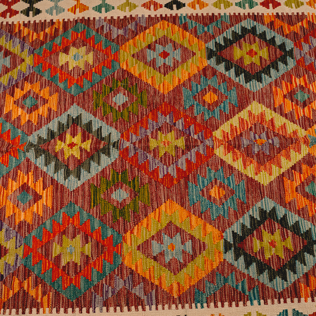 Ushak Kilim - Red