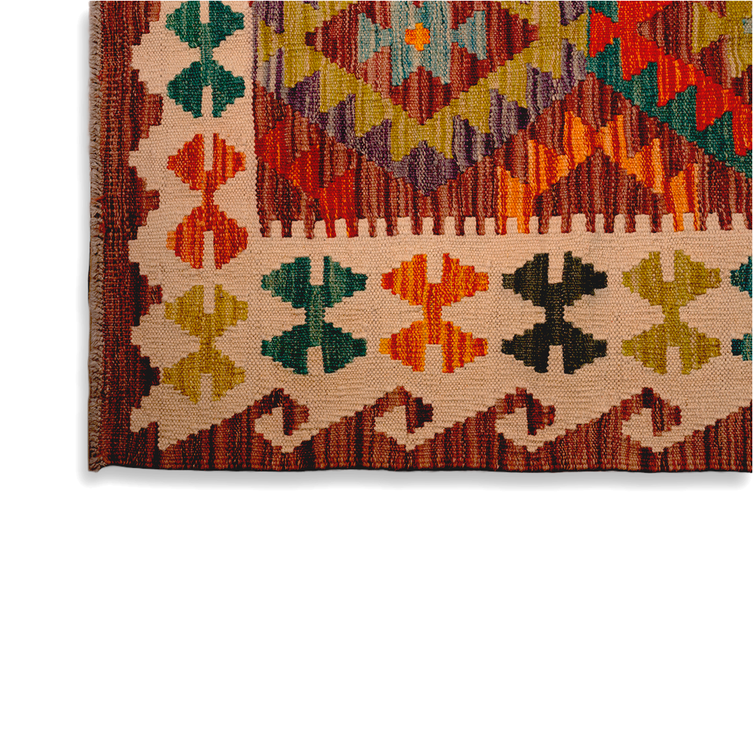 Ushak Kilim - Red