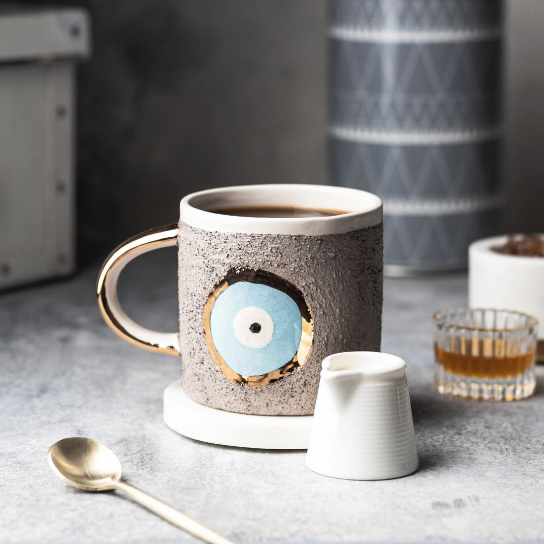 Coffee Cup  | Evil Eye 11.83 oz.