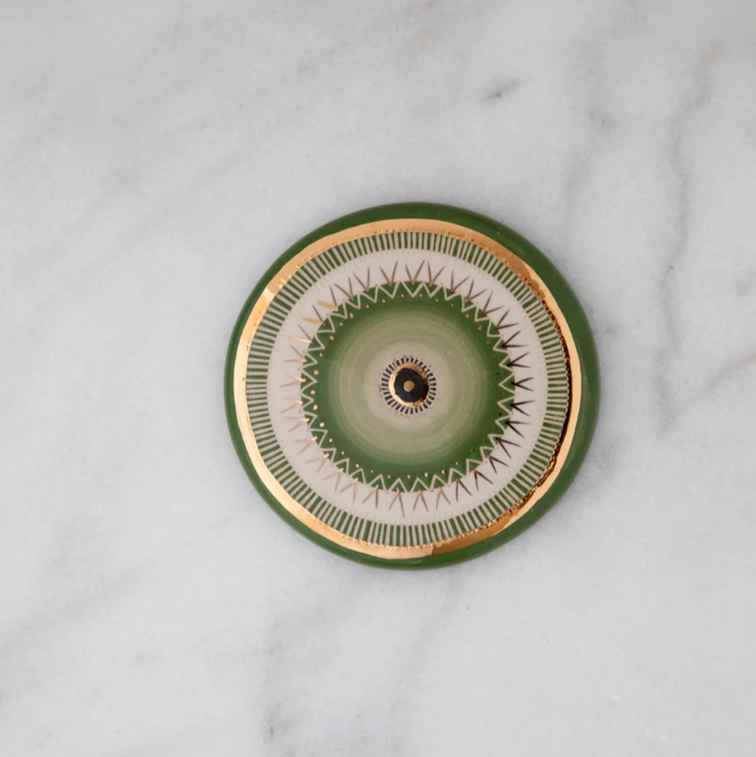 Evil Eye | Green | Medium - 5.5"