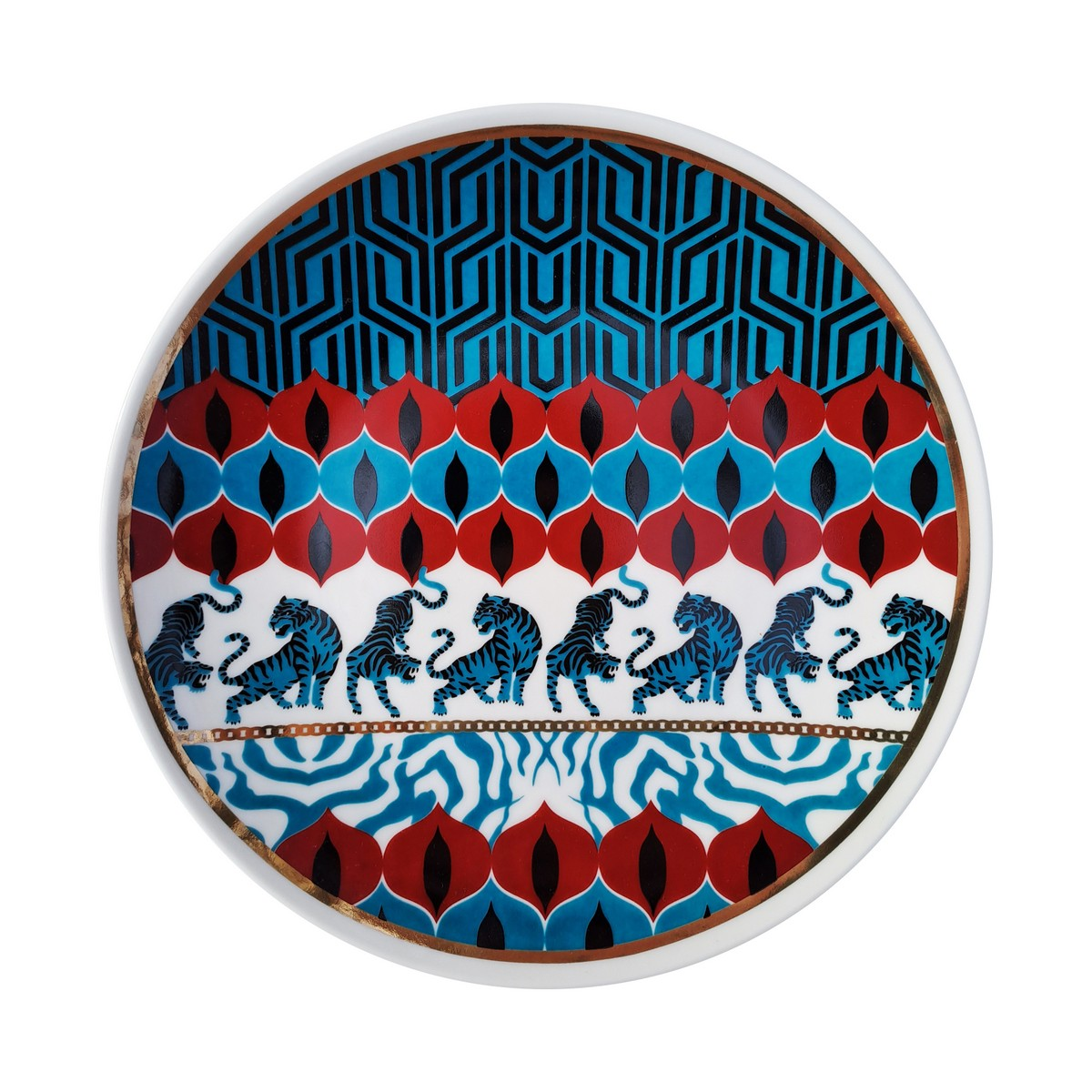 Porcelain Plate  | Gatto - Wild | 9"