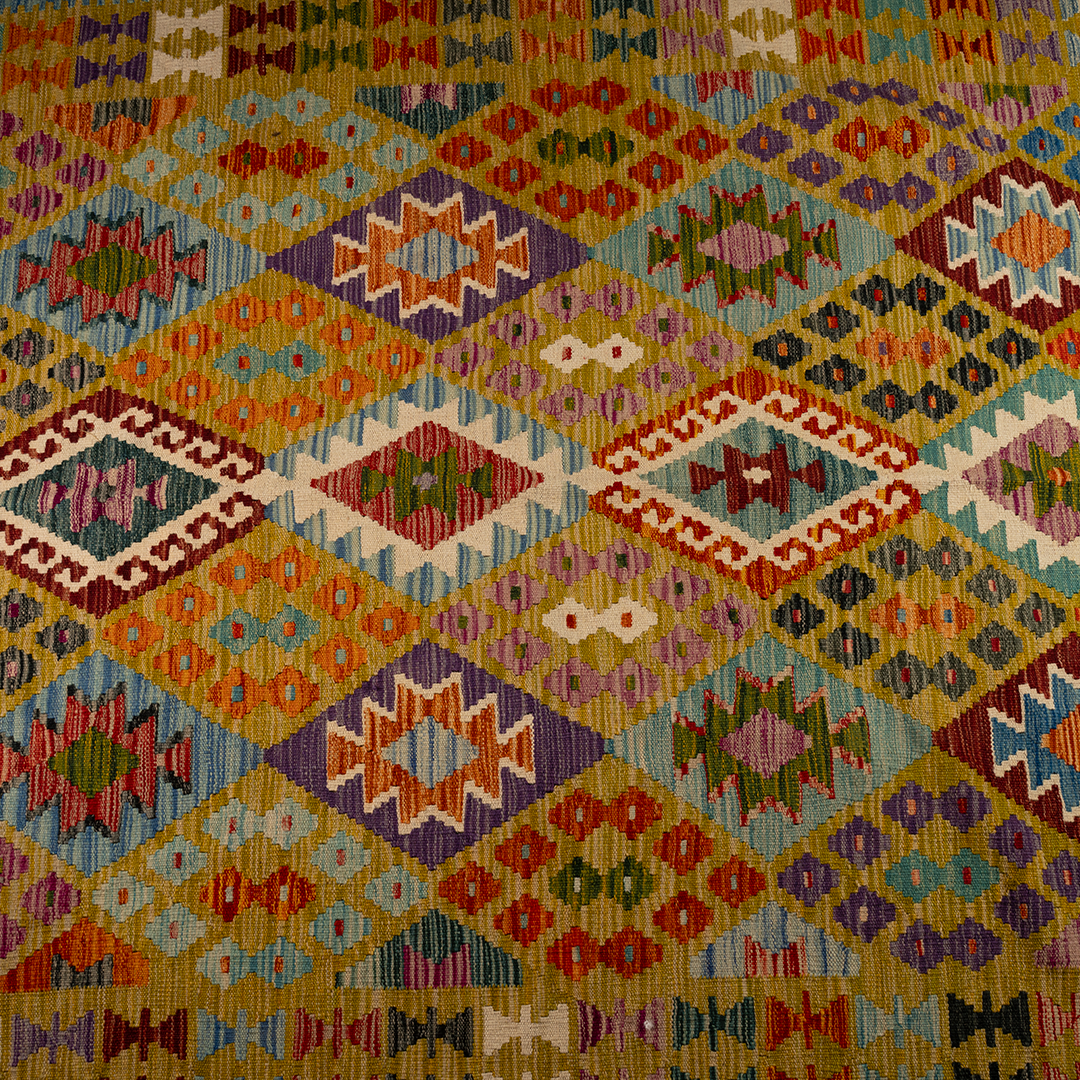 Ushak Kilim - Pistachio