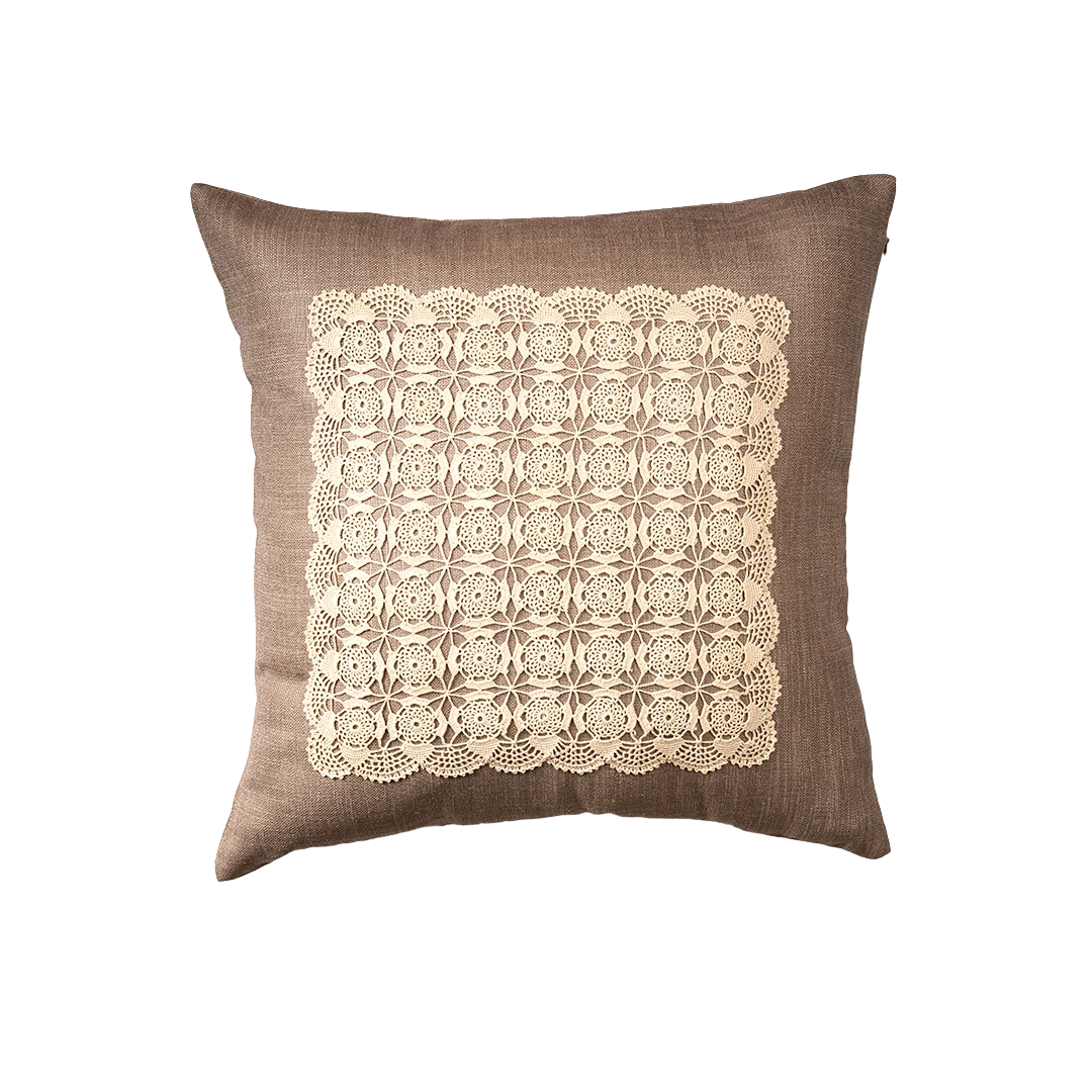 Pillow Cover with Lacework – 16
