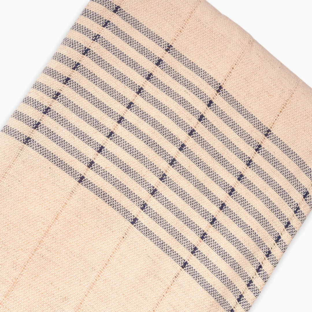 Handwoven Peshtemal Towel – Black Line