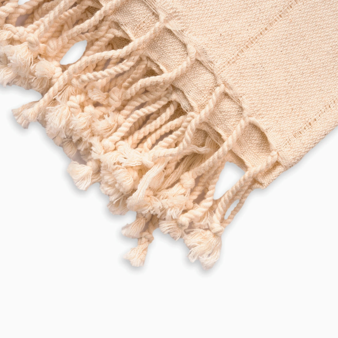 Handwoven Peshtemal Towel – Black Line