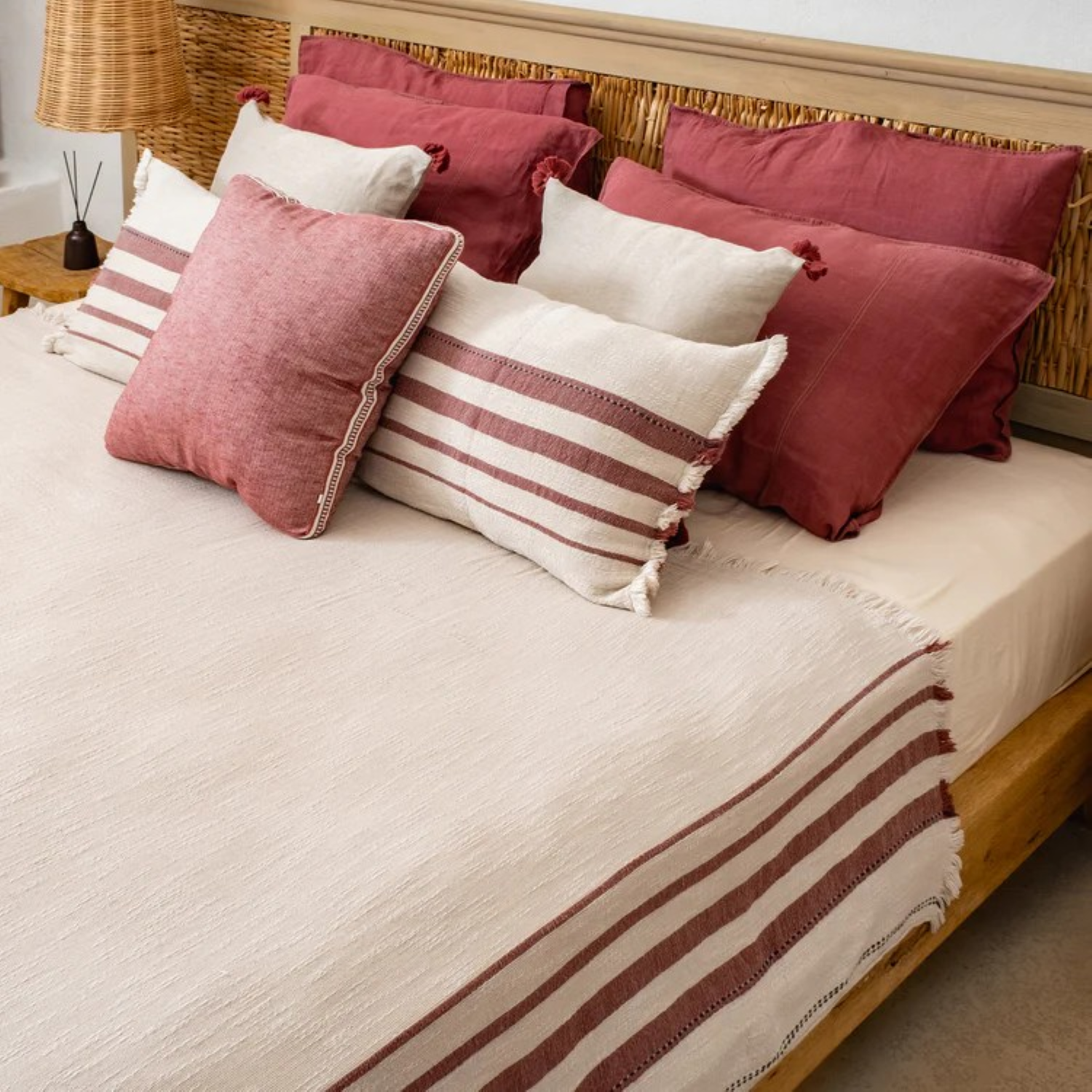 Lotto Linen Bedspread/Pique