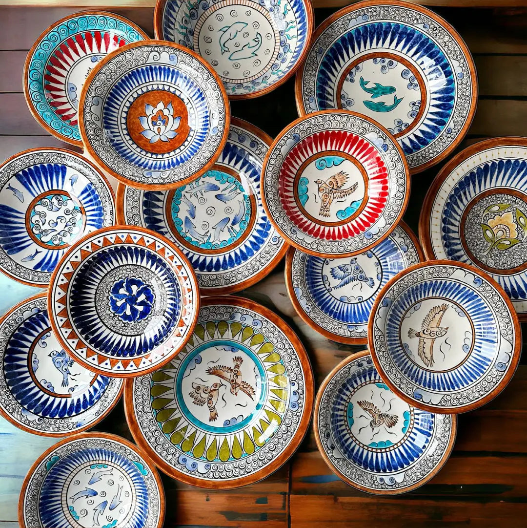 Milet Bowl - Blue Primrose