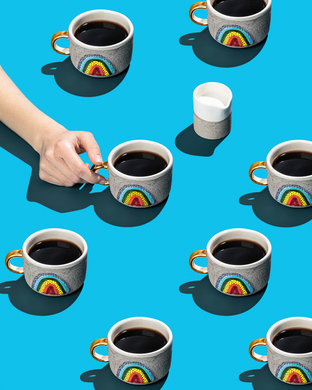 Coffee Cup  | Rainbow 6.76 oz