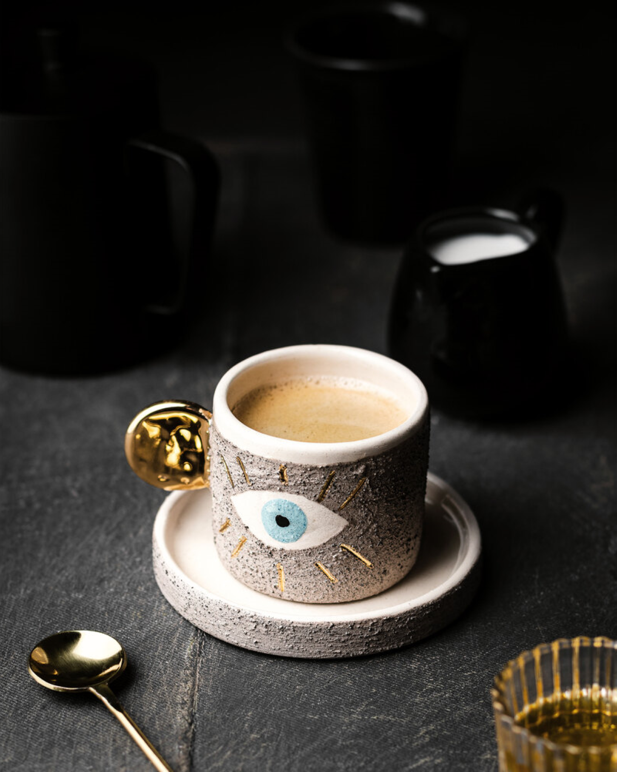 Coffee Cup  | Evil Eye 3.38 oz