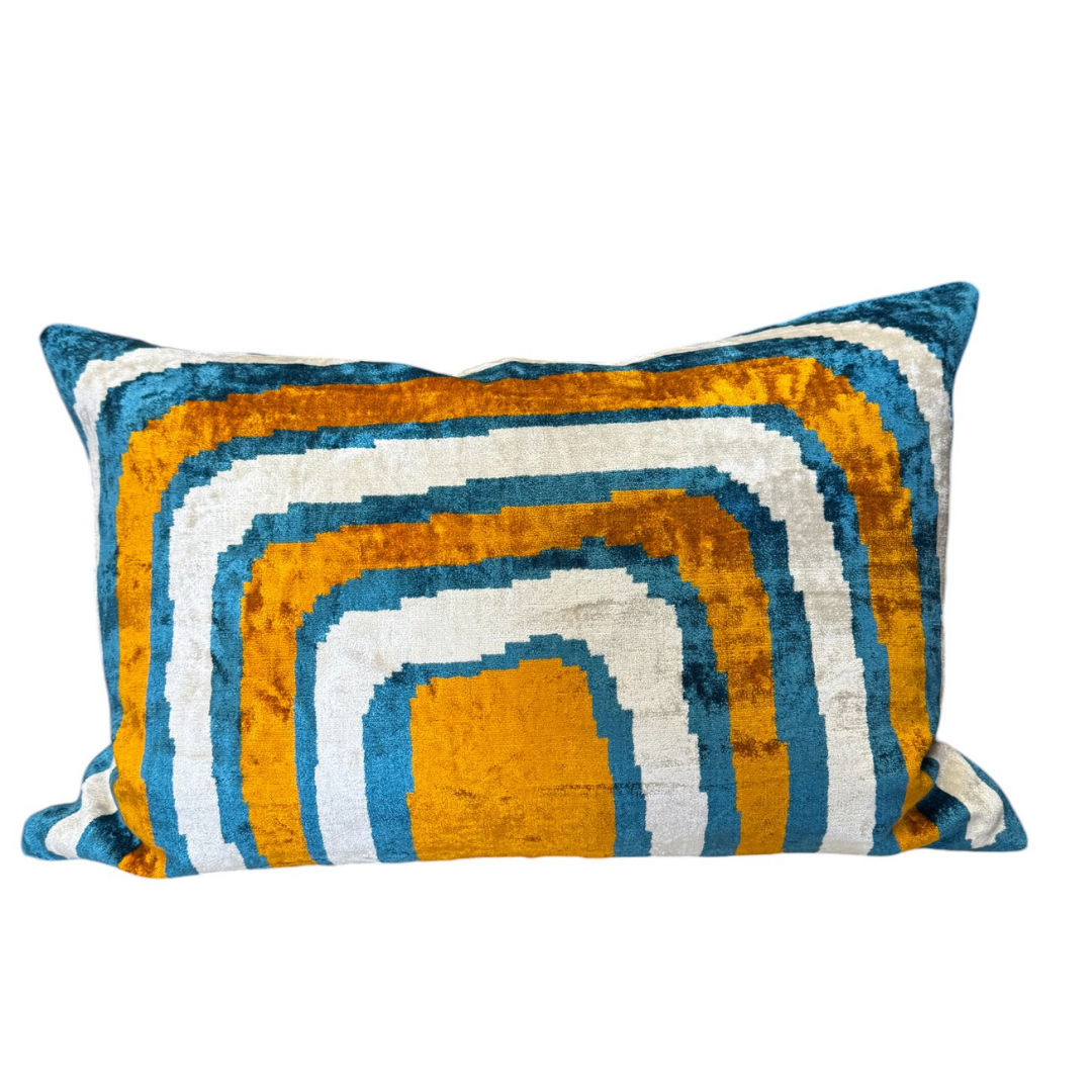 PILLOW COVER RAINBOW TWO COLORS